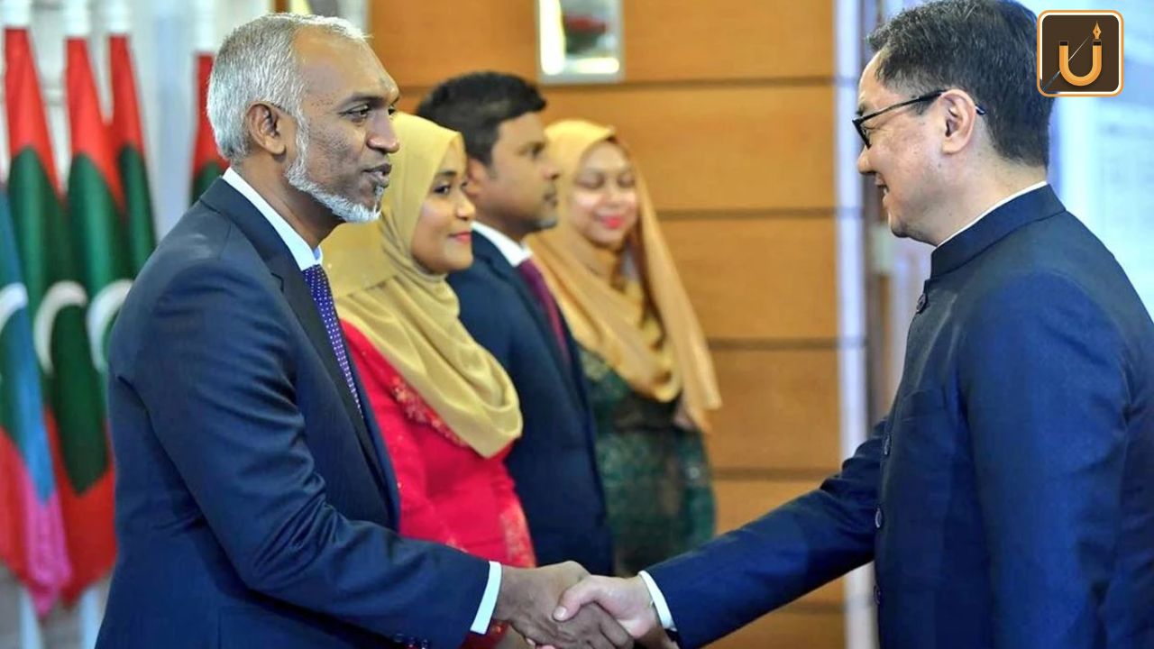 Usthadian Academy /Kiren Rijiju's Representation at Maldives President’s Swearing-In | 18 nov 2023 Usthadian Academy /Kiren Rijiju's Representation at Maldives President’s Swearing-In
